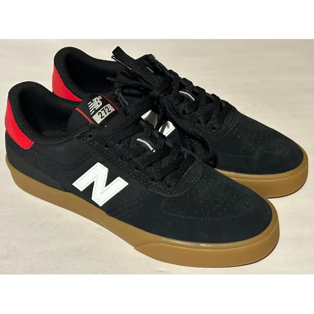 New Balance Numeric 272 Men's Black Tan Low Casual Skate Sneakers Shoes Size 6