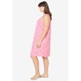 thumbnail image 3 of Dreams & Co. Plus Size Short Sleeveless Sleepshirt, 3 of 6