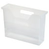 IRIS Small Desktop File Storage Box, Clear