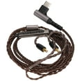 thumbnail image 1 of Headphone Wire, Earphone Upgrade Cable Ear Hanging Design Wire Control With Mic For CKS1100 For LS300, 1 of 8