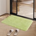 thumbnail image 4 of sruoe Bath Rugs, Bath Mats for Bathroom Floor, Bathroom Rugs, Non Slip WaterAbsorbent Stain Resistant Bath Mats, Cotton Mat, Bathroom Door Mat Household Use, Green, 4 of 6
