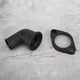 thumbnail image 1 of Carcasa de Termostato Giratorio, Cuello de Agua de 15 Grados, Apto Para Motores SBC BBC 283 302 305 327 8459BK, Negro, 1 of 7
