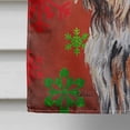 thumbnail image 4 of Carolines Treasures SC9756CHF Otterhound Flocons de Neige Rouge Vacances Drapeau Toile Maison Taille, 4 of 4