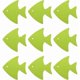 thumbnail image 1 of 20pcs Anti Slip Safety Bath Stickers Non-Slip Bathroom Stickers Shower Strips Stairs Anti Skid Tape For Shower Bathtub Floor Green Fish, 1 of 5