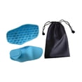 thumbnail image 3 of Grips de levantamiento de pesas Guantes de gimnasio Ergonomic Fitness Bodybuilding Entrenamiento de entrenamiento Con bolsa de cordón, 3 of 8