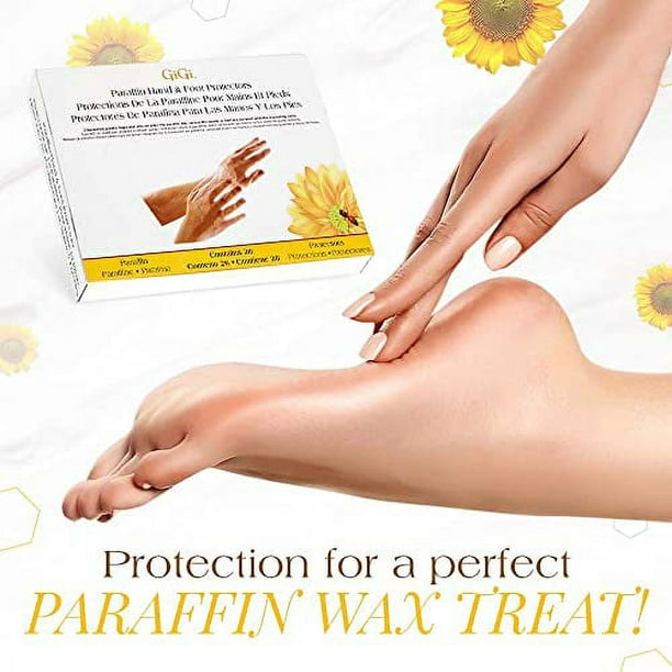 GiGi Hand and Foot Paraffin Protectors, Liners, Durable, Disposable, Fits All Sizes, 26 counts