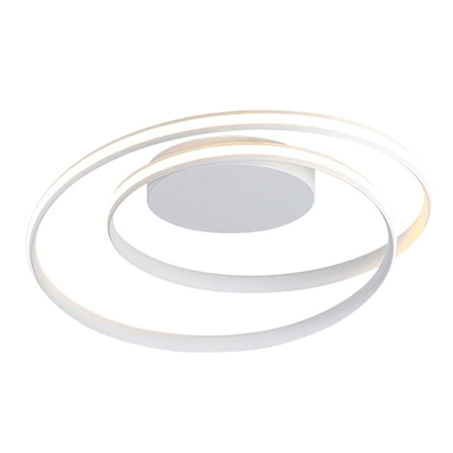 Luz de techo LED blanca Yuyangstore Lámpara de control remoto para sala de estar 60cm-60W Luces de techo modernas