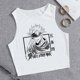 thumbnail image 5 of Top corto sin mangas de Anime japonés, camiseta de Jujutsu Kaisen, camisetas de Gojo Satoru, camisetas recortadas de Yuji Itadori, 5 of 5