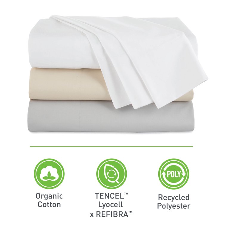 Refibra Organic Cotton White Hand Towel + Reviews