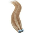 thumbnail image 3 of Tape in Human Hair Extensions Brazilian Hair Silky Straight Full Head Hair 20pcs, 3 of 7