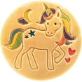 thumbnail image 5 of CucinaPro Large 10" Unicorn Pancake Pan - Nonstick Skillet with Set of 6 Edible Food Markers for Decorating Pancakes, Aluminum, Electric and Gas Stovetop Compatible, 5 of 6