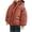Coffee, variant on UQJfacai Girls Winter Coat Kids Oversized Zip Up Long Sleeve Quilted Jacket Warm Hooded Padded Casual Outerwear with Pockets 3-13 Years