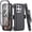 Black, variant on Thousand Gear Moto G Stylus 5G 2026/2025 Rugged Case with Screen Protector & Belt Clip, Pro