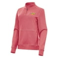 thumbnail image 2 of Women's Antigua Heather Red ARCA Menards Series Crush Quarter-Zip Jacket, 2 of 3