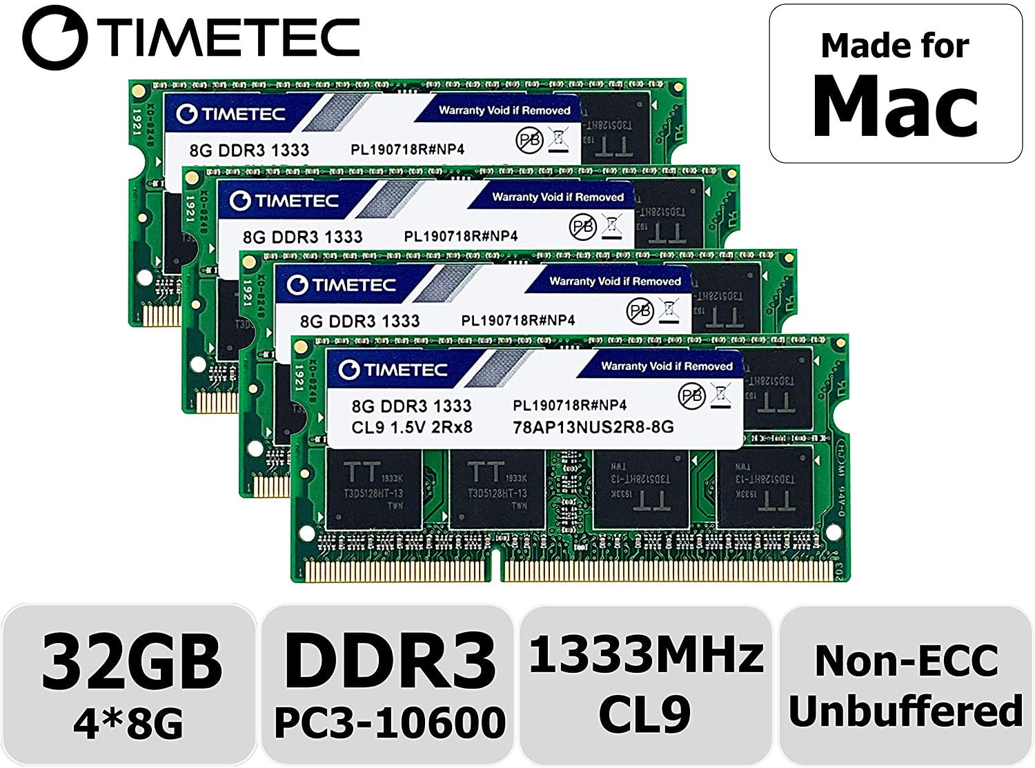 32GB 4x8GB PC3-10600 204 PIN DDR3-1333 Mhz Memory for Apple iMac 27 Mid 2011 32GB 4x8GB PC3-10600 204 PIN DDR3-1333 Mhz Memory for Apple iMac 27 Mid 2011