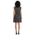 thumbnail image 2 of Time and Tru Women's Surplus Flutter Sleeve Mini Dress, 2 of 5