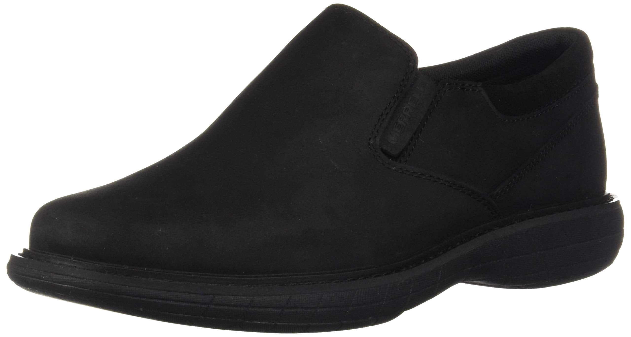 Merrell Mens World Vue Moc Black Slip 