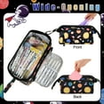 thumbnail image 3 of SCIONE Large Pencil Case for Girls Boys, Cute Astronaut Pencil Pouch Big Capacity Pencil Organizer Bag, Students School Supplies Back to School Kids Gifts Teen Girls Boys Zipper Pen Box, 3 of 3