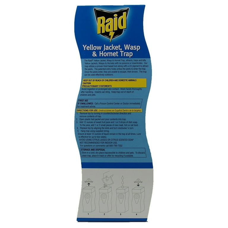 Raid Wasp Trap Lure Refill RAID-WASP-LURE The Home Depot, 44% OFF