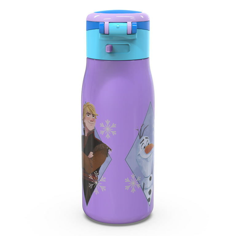 Zak Designs 32oz Recycled Stainless Steel Vacuum Insulated Chug Water Bottle - Sienna