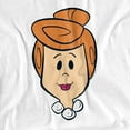 thumbnail image 2 of The Flintstones T-Shirt Wilma Face Unisex Graphic Tee For Men & Women, 2 of 7