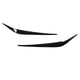 thumbnail image 1 of 1 par de pegatinas de cejas para faros delanteros de coche, reemplazo de la cubierta de la calcomanía del párpado para X3 X4 G01G02 2018(negro piano), 1 of 14