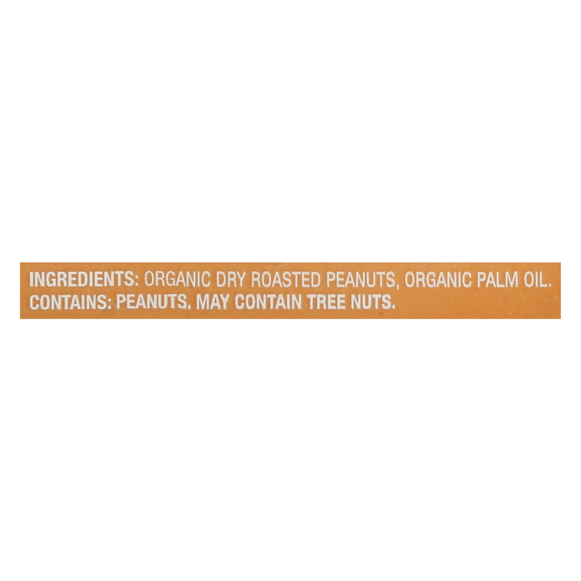 MaraNatha Organic Creamy No Sugar No Salt Peanut Butter Spread, 16 oz