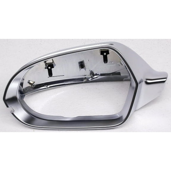 OEM Audi A6, S6 Left Driver Side Exterior Mirror 4G0-857-527-A-3Q7 Aluminum