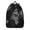Black-100, variant on Gothic Cosmic Astrology Backpack, Lightweight School Bag with Mystical Moon and Golden Star Print