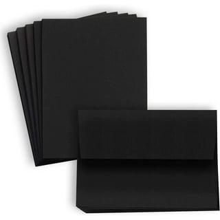 Black Cardstock - 200-Pack 4x6 Heavyweight Smooth Cardstock, 80lb