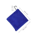 thumbnail image 4 of Unique Bargains 1 Pc Soft Golf Towel with Carabiner Clip 5.51"x5.51" Blue, 4 of 6