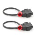 thumbnail image 1 of Adaptadores OBD de 6 a 16 pines Yashi Para motocicletas negro, 1 of 5