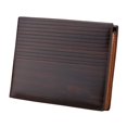 thumbnail image 1 of tredstone Gentlemen Fold Ultra-thin Frosted Short Wallet Purse Men Smooth Soft PU Leather Multifunctional Coin Card Holder, 1 of 7