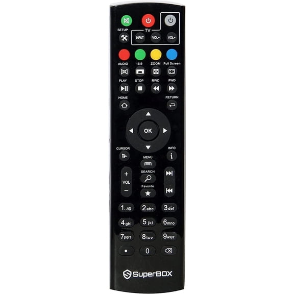 PYYAN-Original Superbox Remote Control for Superbox Works with All Superbox & OctaStream Models (Without Voice)