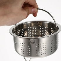 UPOUART Stainless Steamer Basket Vegetable Steamer Silver 1Pack