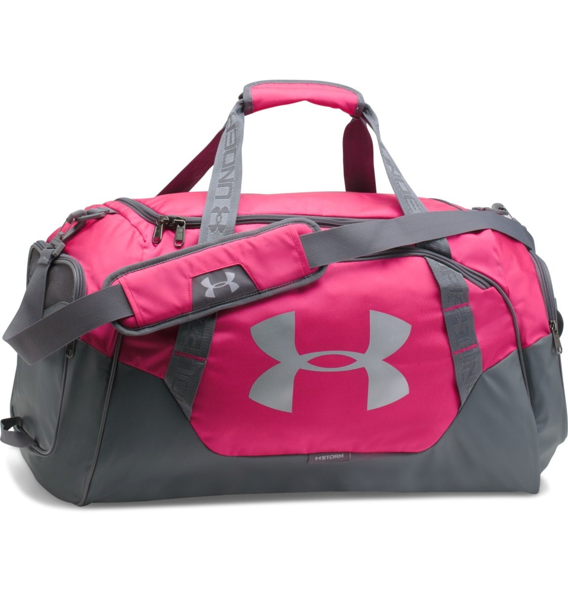pink under armour gym bag