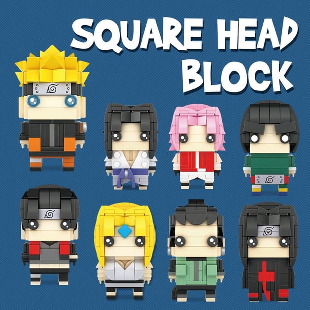 Juego de bloques de construcción de figuras de anime, juguete de construcción, juguetes educativos, regalos para niños y niñas fanáticos del anime.