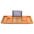 thumbnail image 1 of Bathtub Storage Rack,Bamboo Bathtub Tray Simple Bathtub Rack Bathtub Shelf Built for Precision, 1 of 14