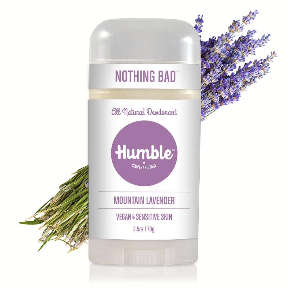 Humble Brands Natural Deodorant, Vegan & Sensitive Skin Mountain