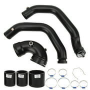 Aluminum Turbo Charge Pipes With J Pipe Upgrade Kit Fit For M3 F80 M4 F82 M2C F87 3.0L S55 Engine