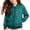 Blackish Green, variant on Girls Sequin Bom𝖻er Coat Glitter Bom𝖻er Long Sleeves Ribbed Cuffs 4-12 Years Spring Fall Casual Party Outerwear Play School Everyday Comfortable