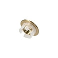 thumbnail image 4 of Unique Bargains Garniture de Lavabo Couverture de Débordement Insert en Cuivre Bouchons Ronds Ton Or, 2 Pcs, 4 of 4