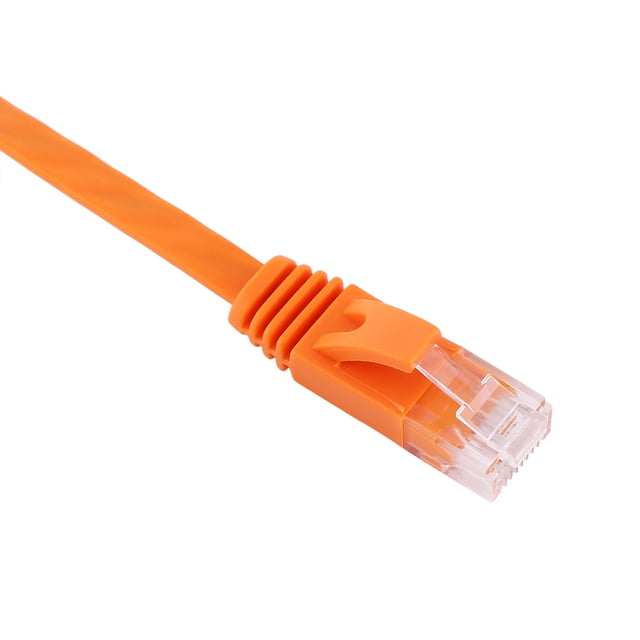 Cables del enrutador del remiendo de UTP, eficacia óptima del cable LAN plano de la red Ethernet RJ45 CAT6 R CA LAN