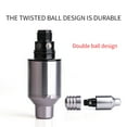 thumbnail image 3 of Langgg Stylo Rotatif Machine Interface DC Moteur en Alliage d'Aluminium Stylo Rotatif avec Poignée Antidérapante, Gris, 3 of 8