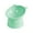 Green, variant on Tilted Raised Posture Cat Food Bowl Neck Protection Anti Vomiting 15 Degree Elevated Slanted Stand Pet Bowls for Cats and Small Dogs(4.5"×5.3",Green)