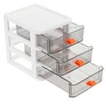 thumbnail image 4 of 1 Pc Desktop Storage Box Pp Stationary Organizer Desktop Organizer for Office, 4 of 9