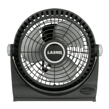 Lasko Breeze Machine Pivoting Floor/Table 2-Speed Fan, Model #507,