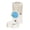 Color:Blue Style:Drinking water maker, variant on SelfRefilling Cats Dog Waterer Food Feeder For Multiple Pet Wide Mouth Bottle Hanging Feeder Bowl Easy Installation