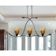 thumbnail image 2 of Dale Tiffany Luster 3-Light Hand Blown Art Glass Hanging Fixture, 2 of 2