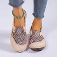 thumbnail image 3 of Ethnic Style Slip On Casual Shoes For Non Slip Soft Sole Lightweight Breathable Platform Sneakers, 3 of 6